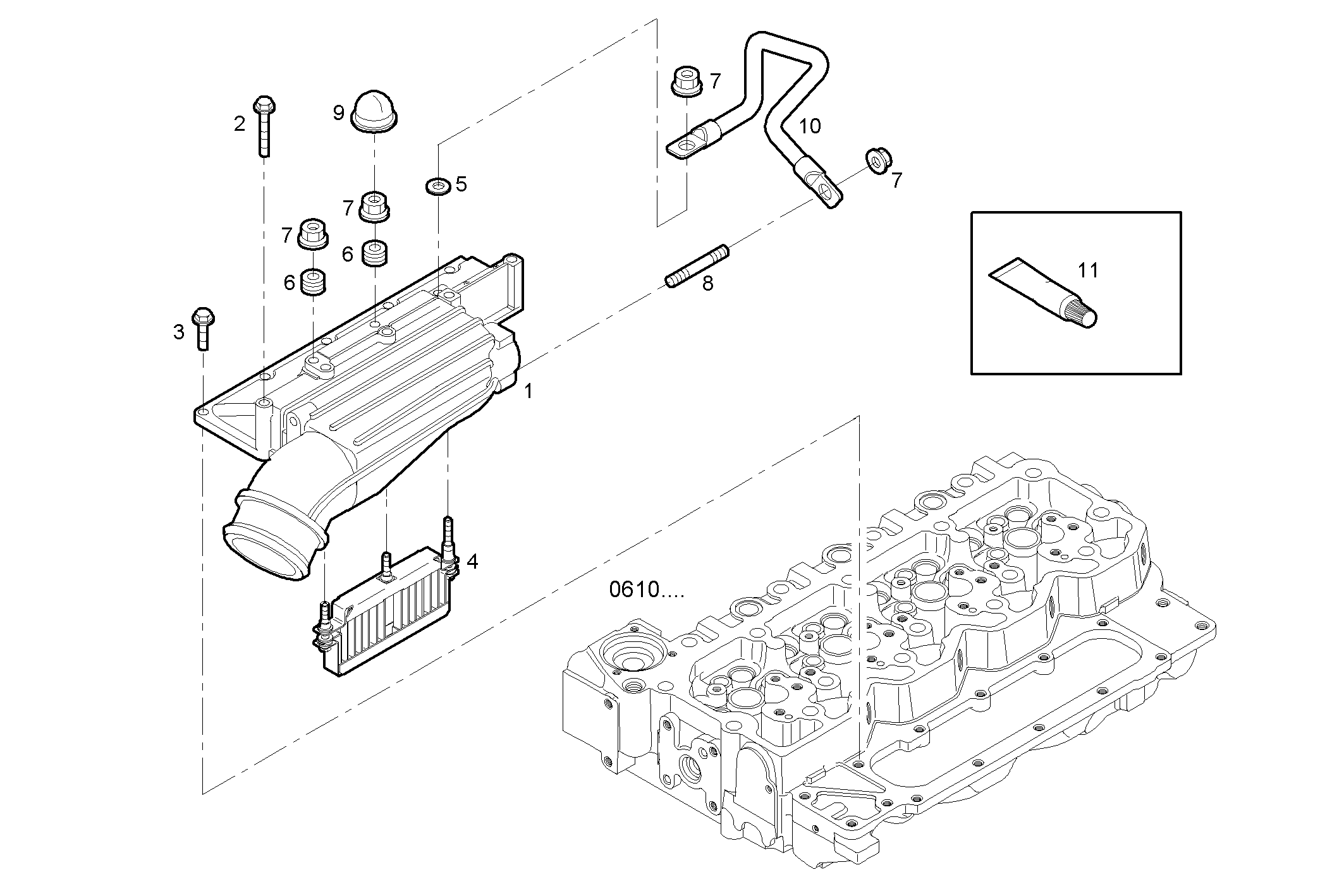 Iveco/FPT INTAKE MANIFOLD