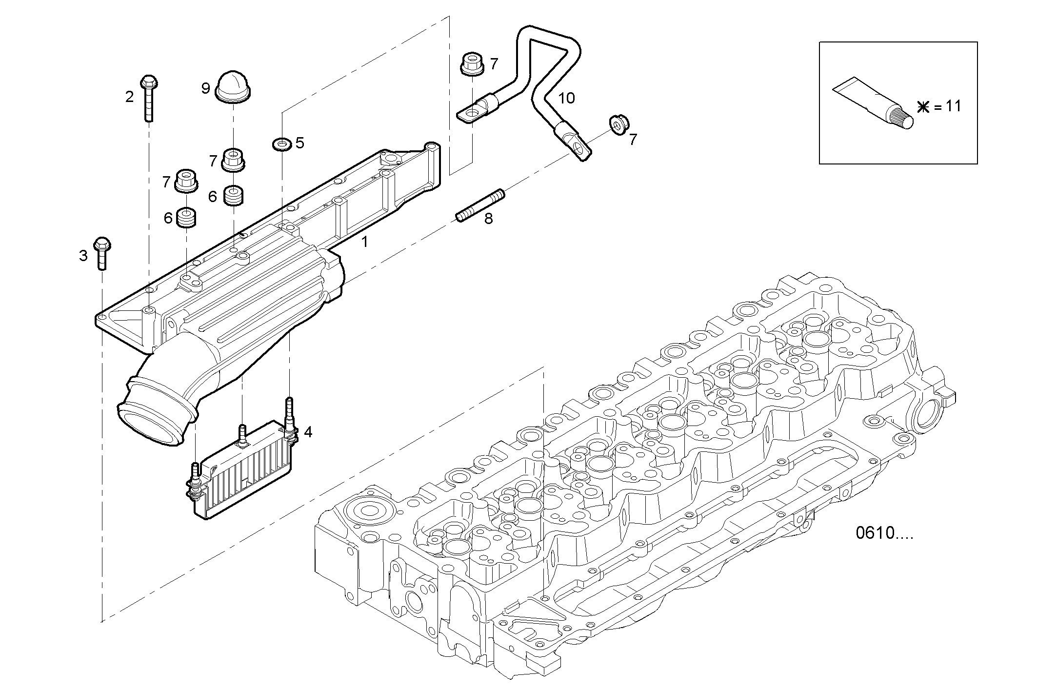 Iveco/FPT INTAKE MANIFOLD