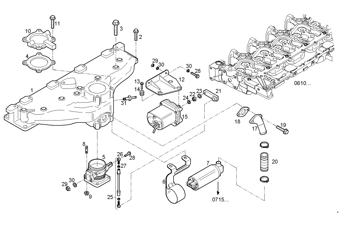 Iveco/FPT INTAKE MANIFOLD