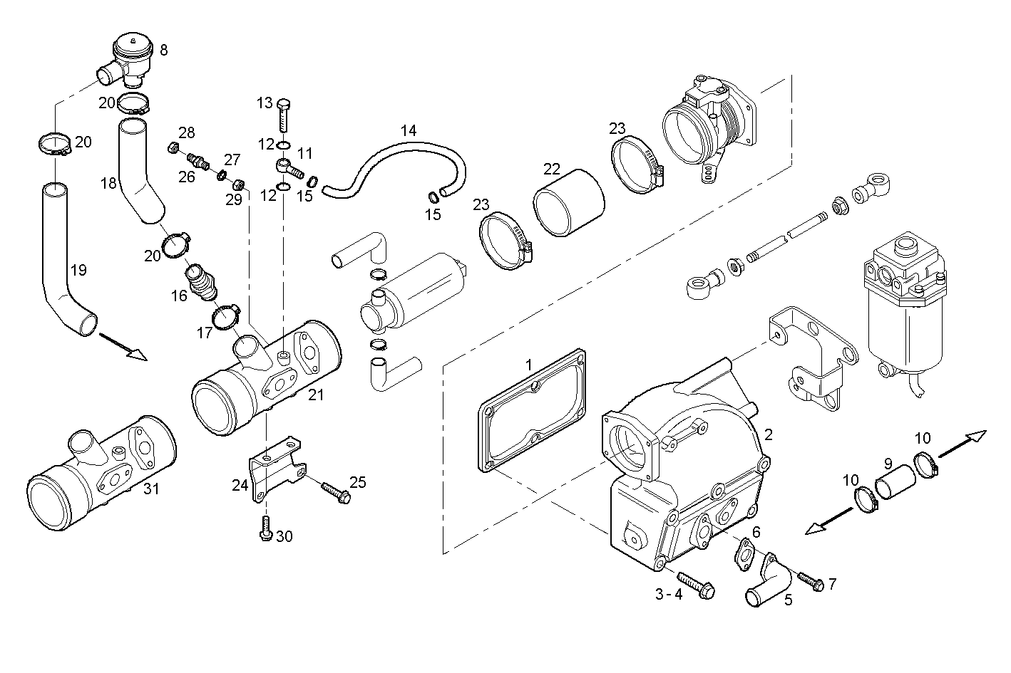 Iveco/FPT INTAKE MANIFOLD