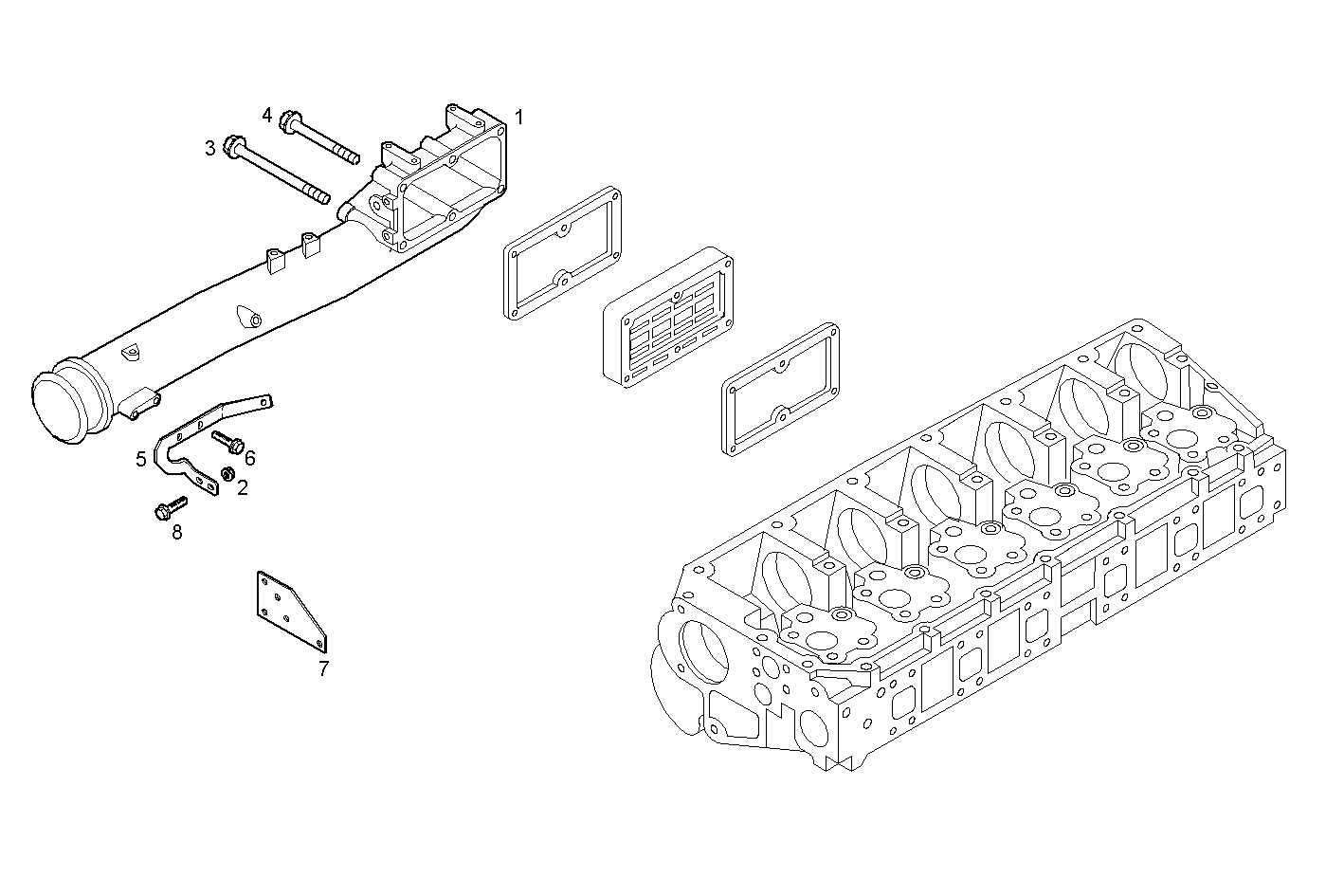 Iveco/FPT INTAKE MANIFOLD