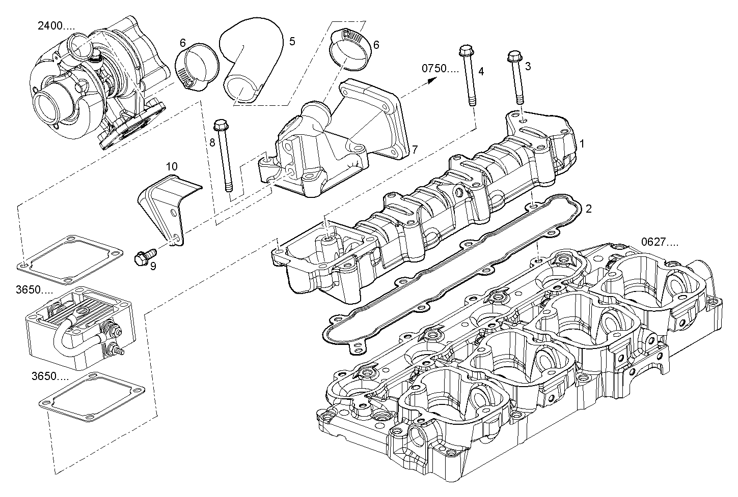 Iveco/FPT INTAKE MANIFOLD