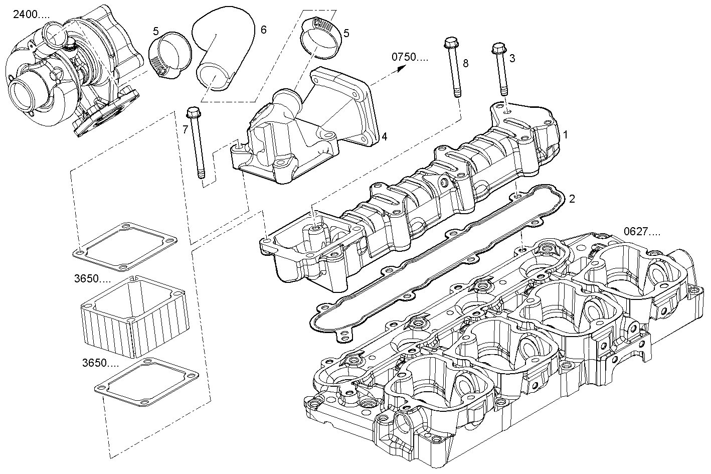 Iveco/FPT INTAKE MANIFOLD