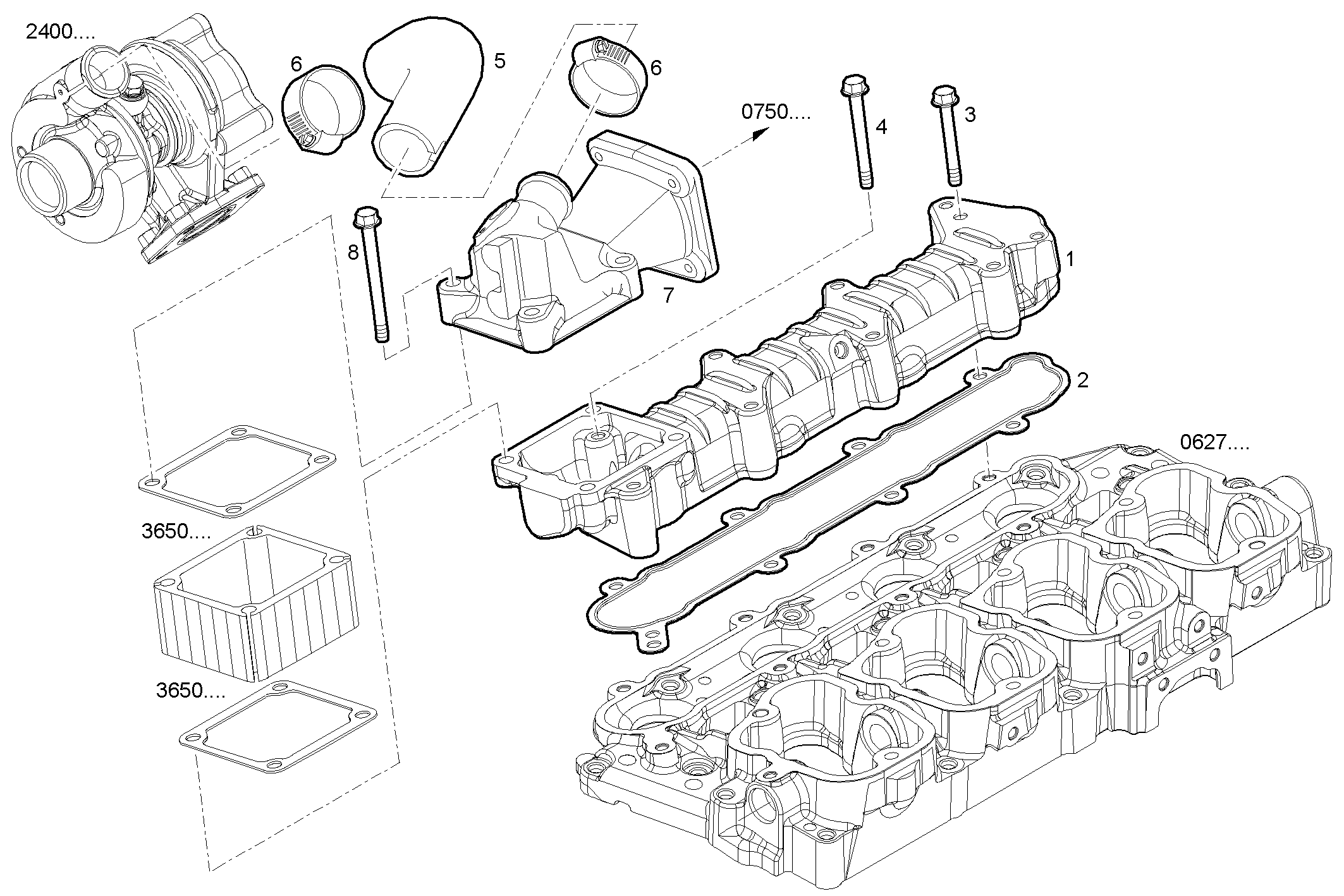 Iveco/FPT INTAKE MANIFOLD