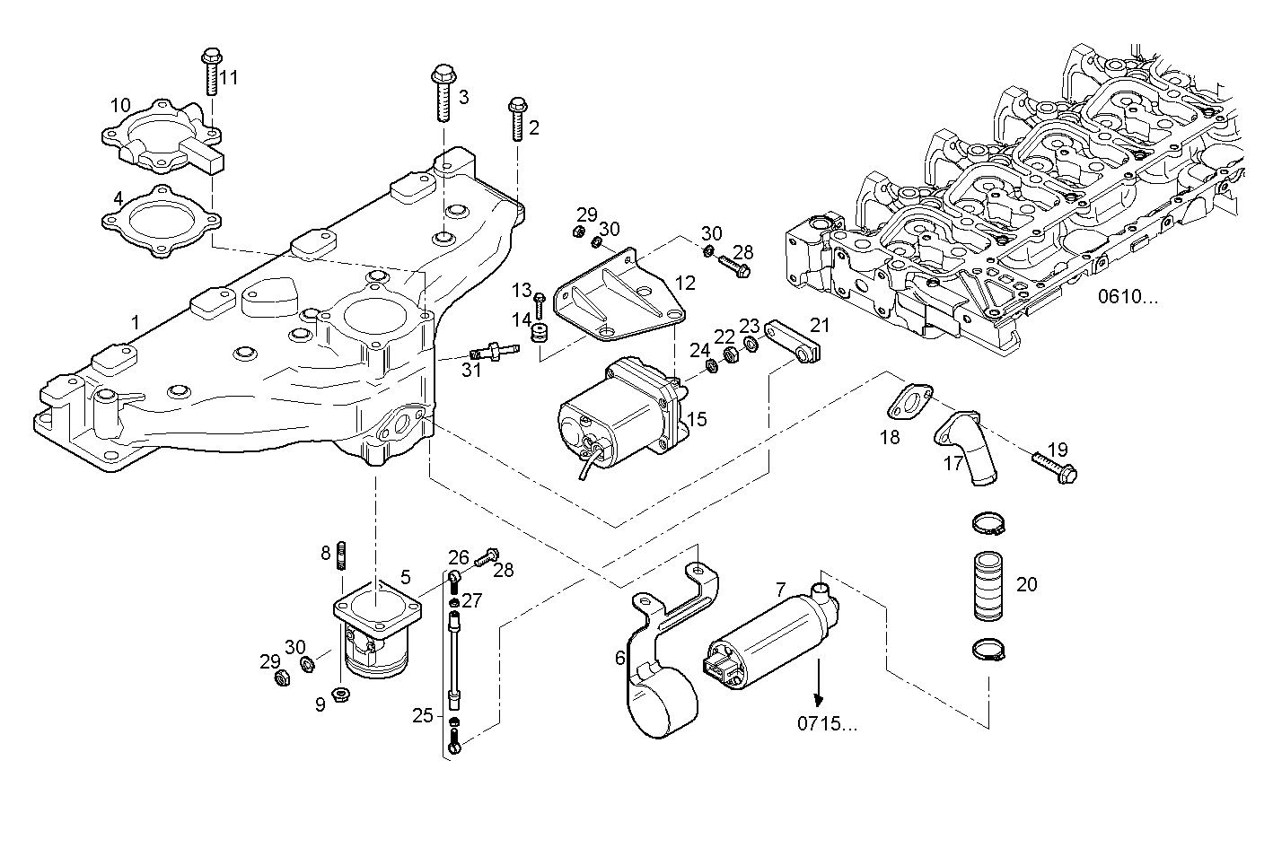 Iveco/FPT INTAKE MANIFOLD