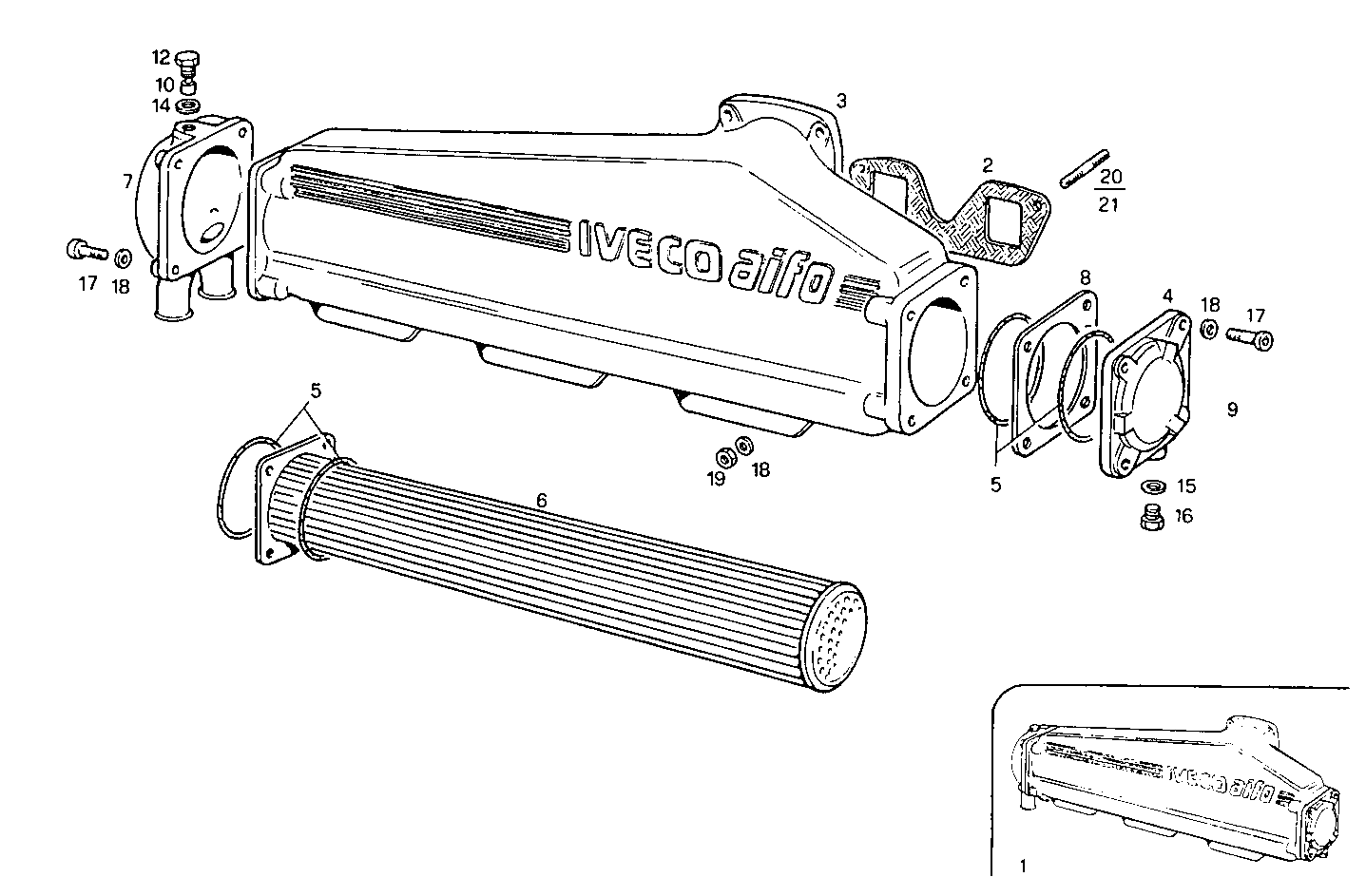 Iveco/FPT INTAKE MANIFOLD