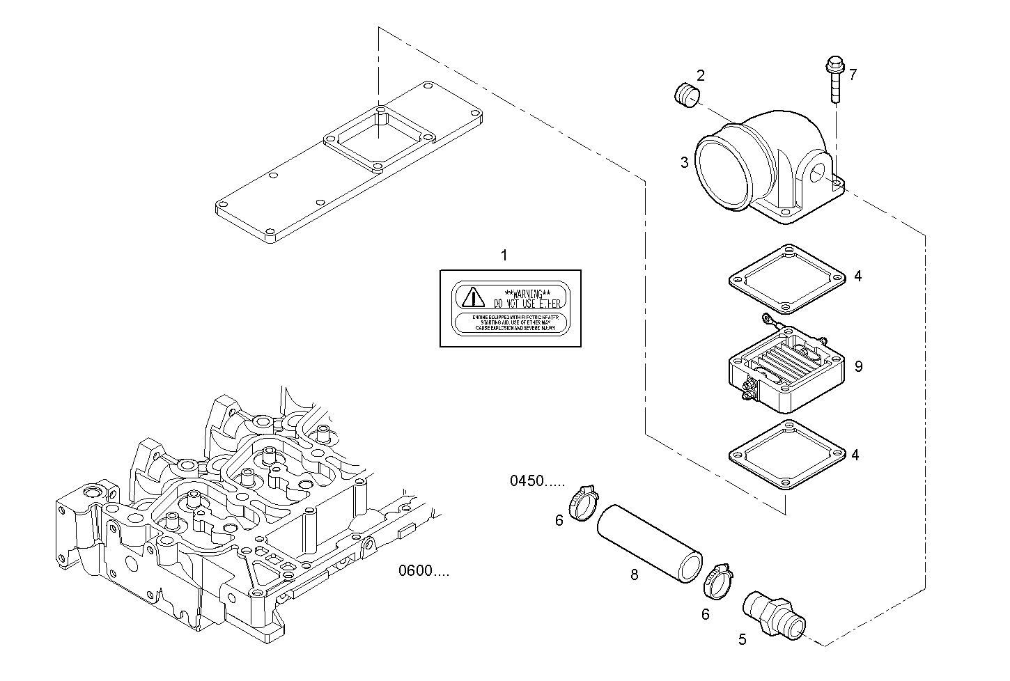 Iveco/FPT ENGINE AIR INTAKE