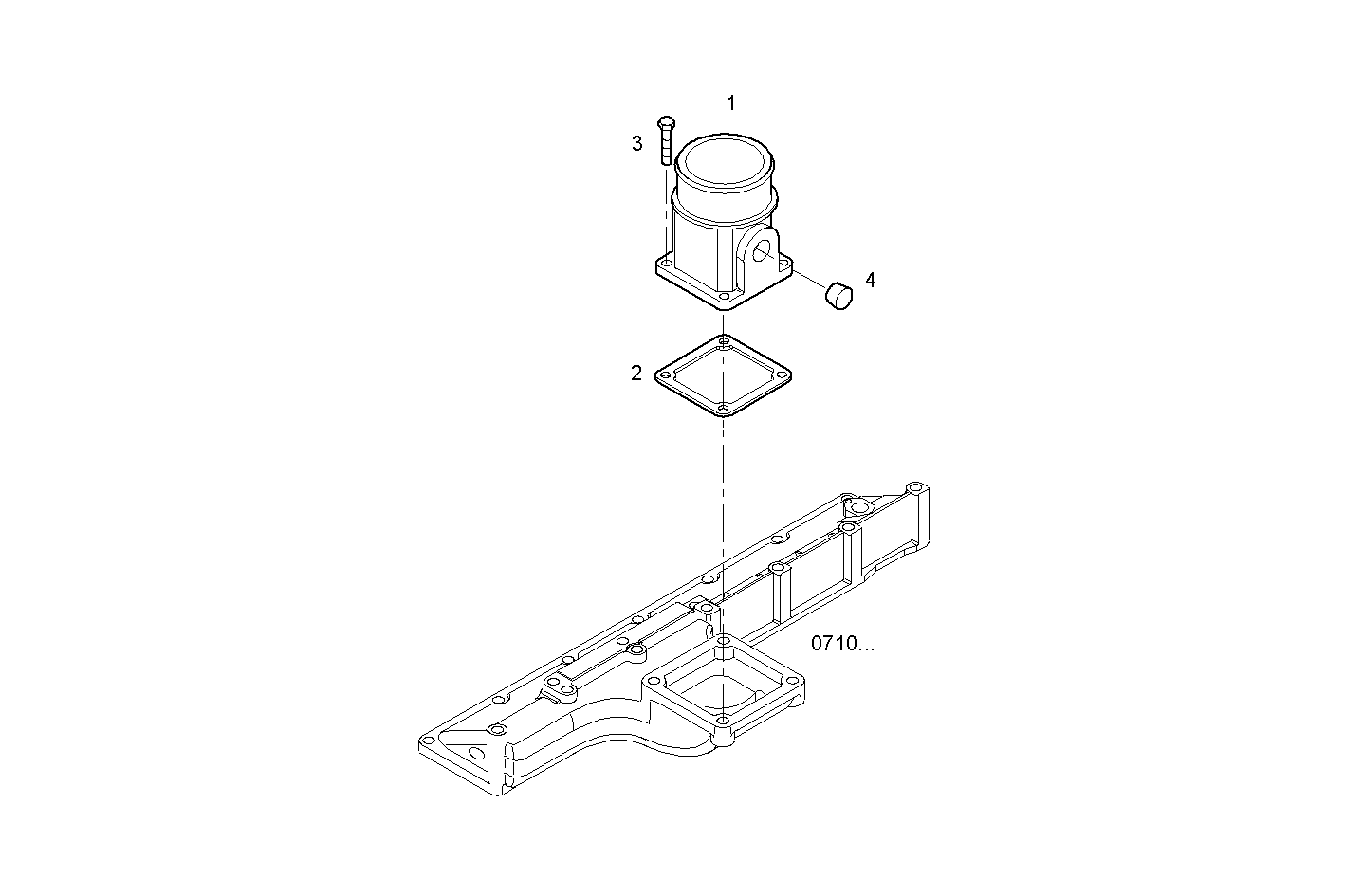 Iveco/FPT ENGINE AIR INTAKE