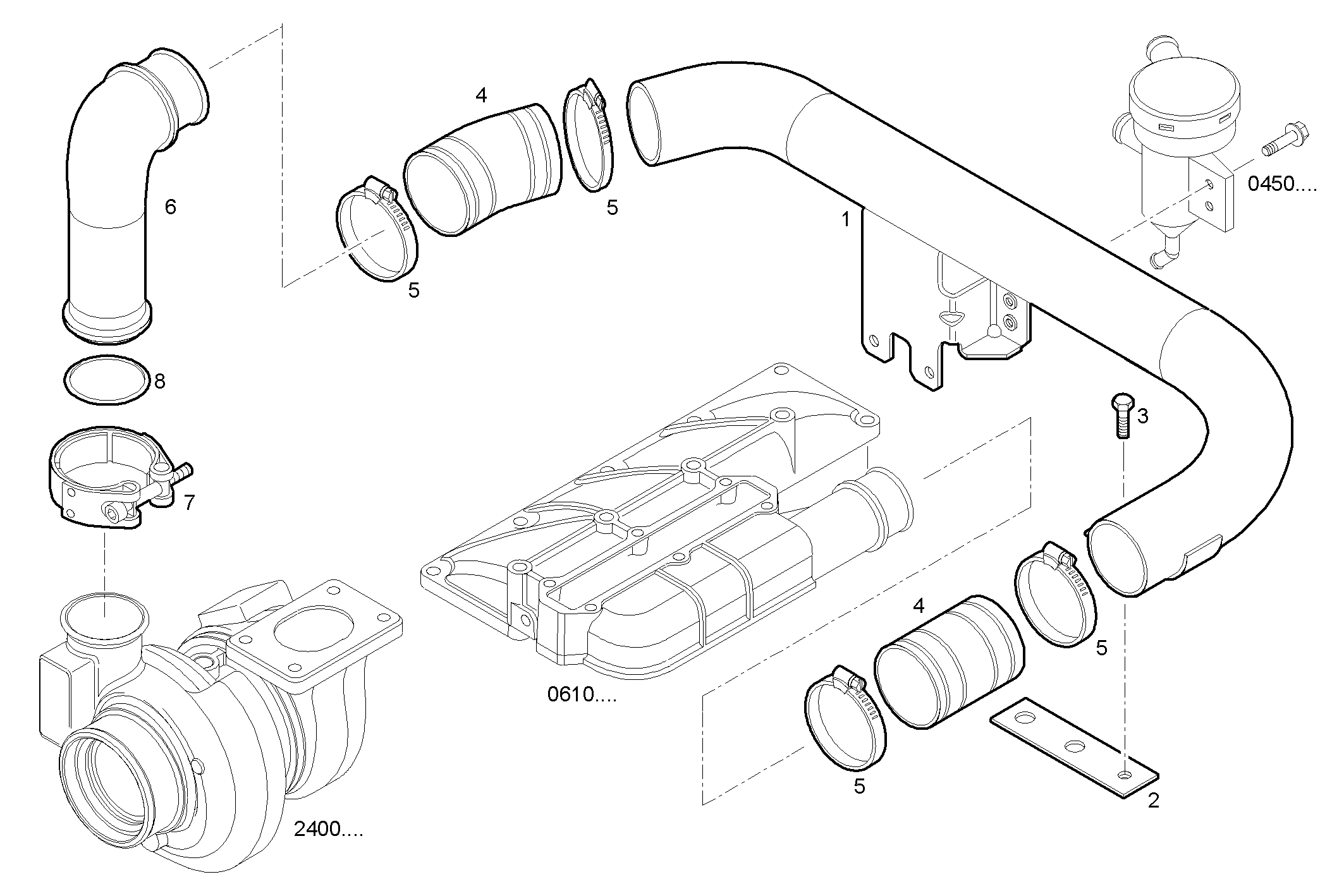 Iveco/FPT ENGINE AIR INTAKE