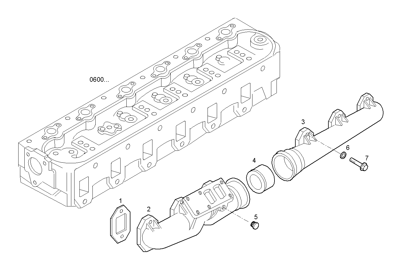 Iveco/FPT EXHAUST MANIFOLD