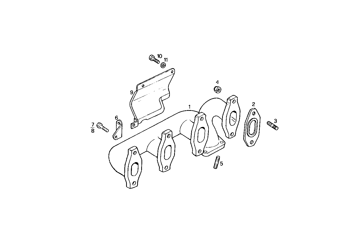 Iveco/FPT EXHAUST MANIFOLD