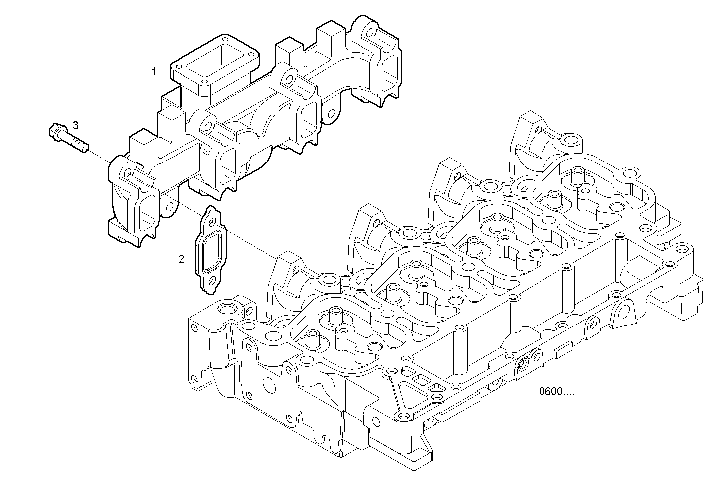 Iveco/FPT EXHAUST MANIFOLD