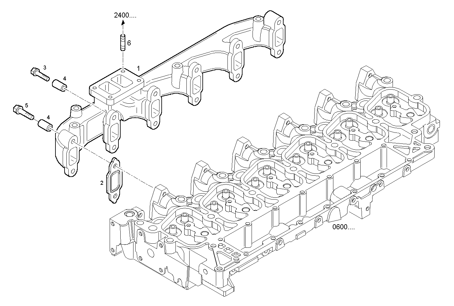 Iveco/FPT EXHAUST MANIFOLD