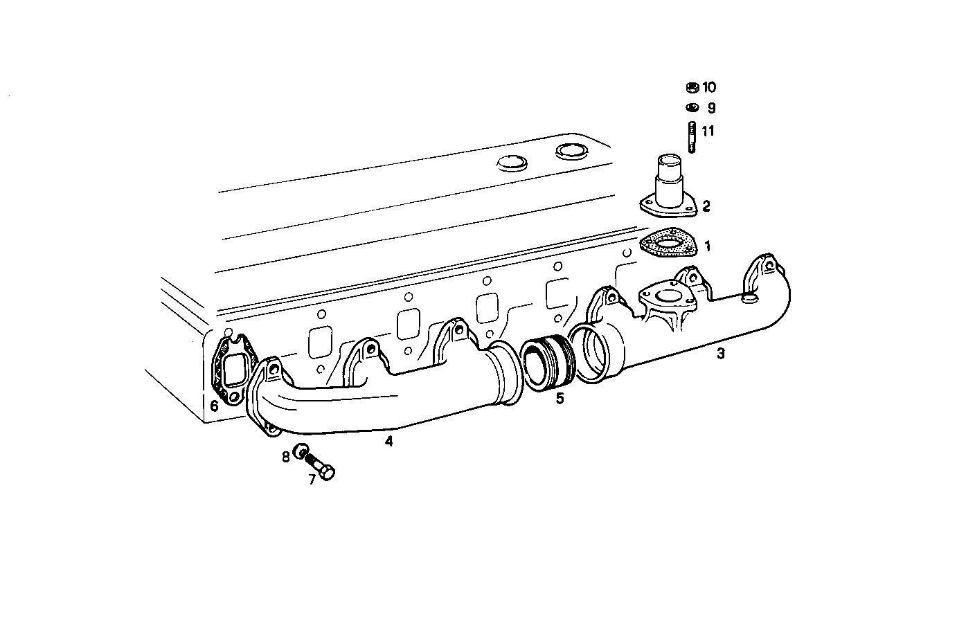 Iveco/FPT EXHAUST MANIFOLD