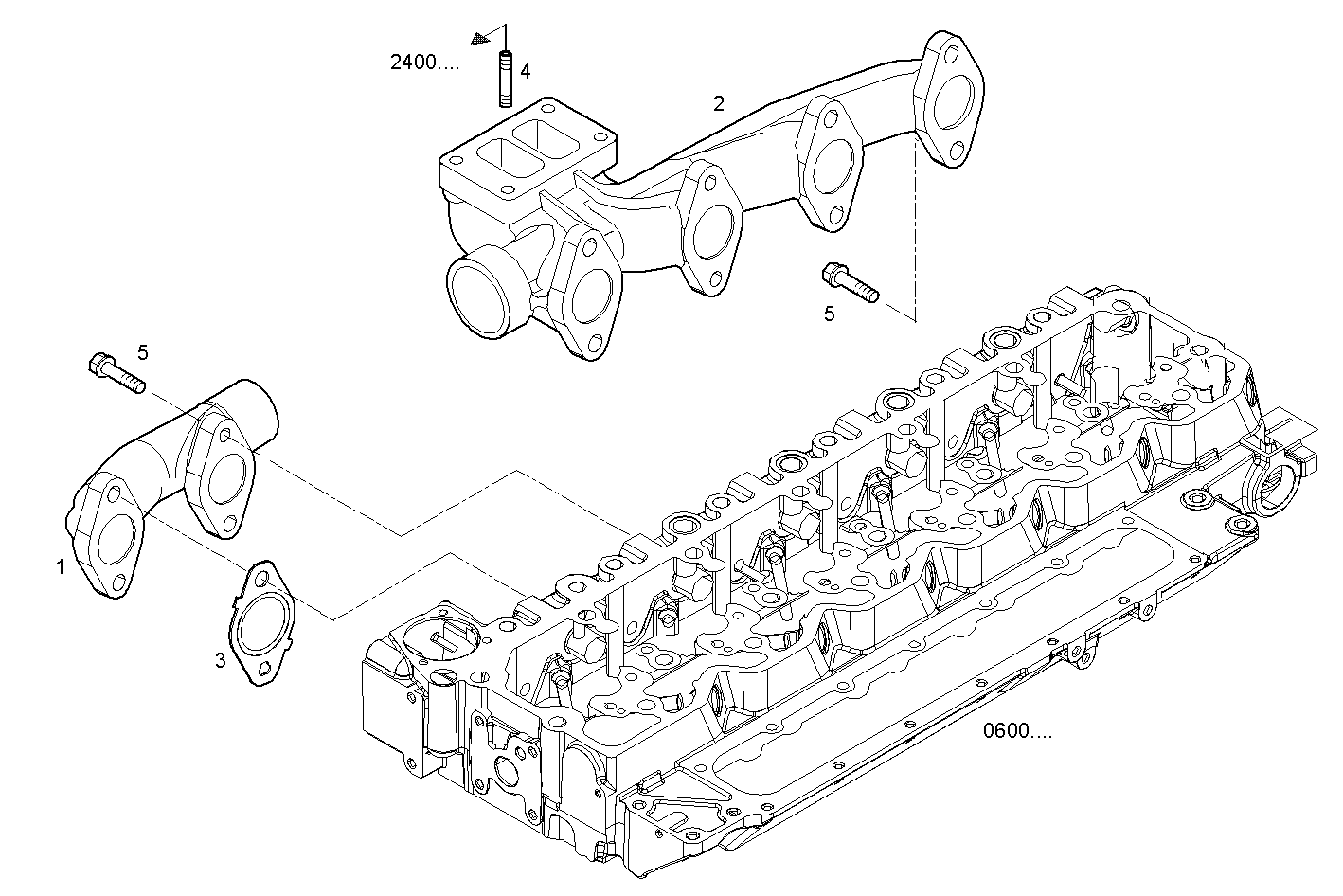 Iveco/FPT EXHAUST MANIFOLD