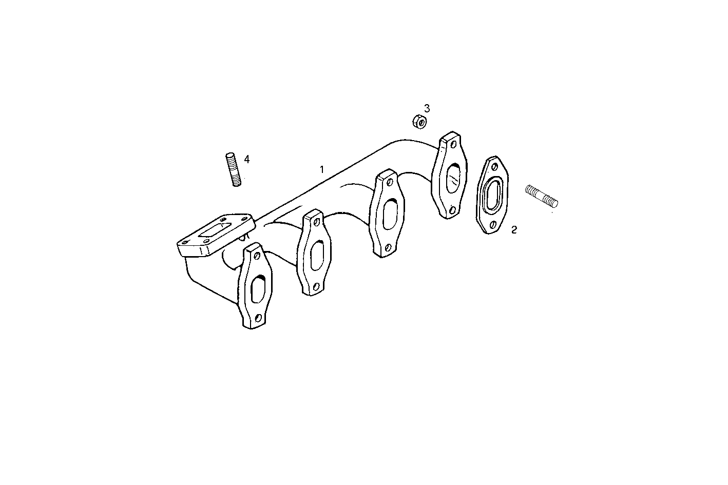 Iveco/FPT EXHAUST MANIFOLD