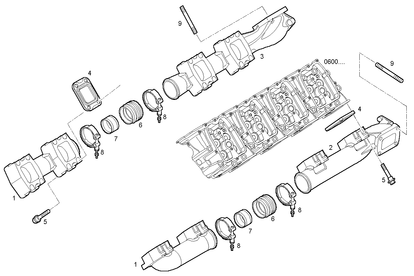 Iveco/FPT EXHAUST MANIFOLD