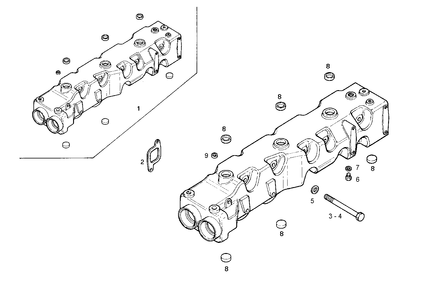 Iveco/FPT EXHAUST MANIFOLD