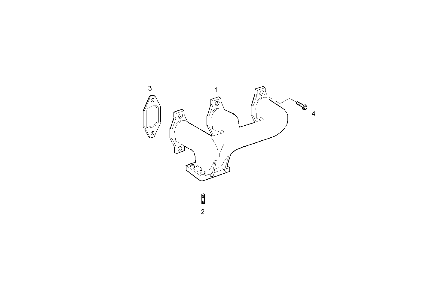 Iveco/FPT EXHAUST MANIFOLD