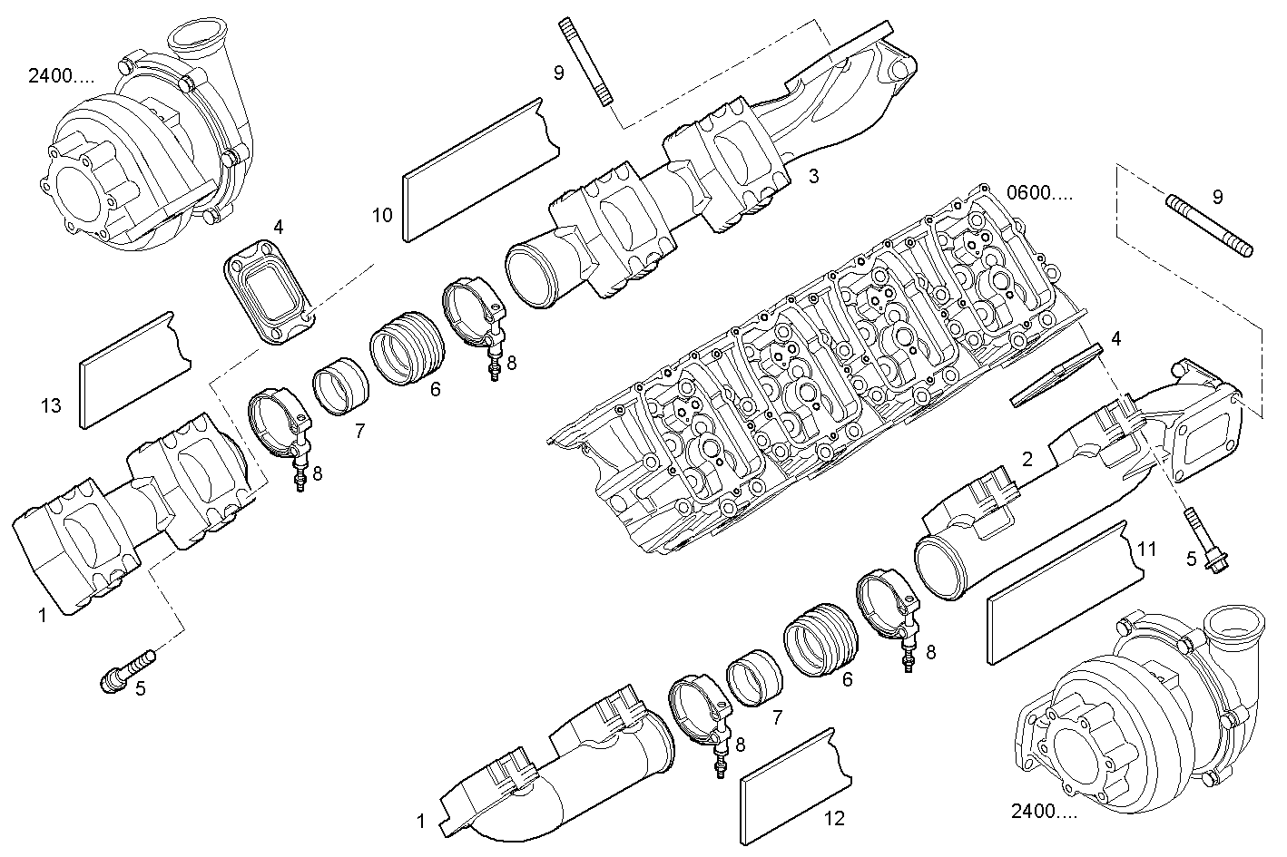 Iveco/FPT EXHAUST MANIFOLD