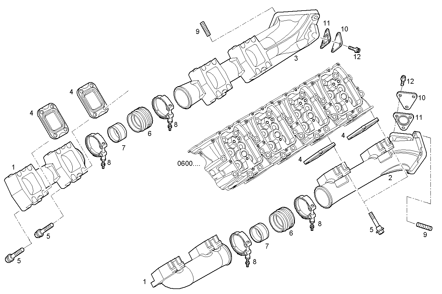 Iveco/FPT EXHAUST MANIFOLD