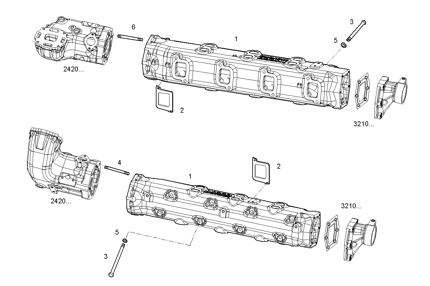 Iveco/FPT EXHAUST MANIFOLD