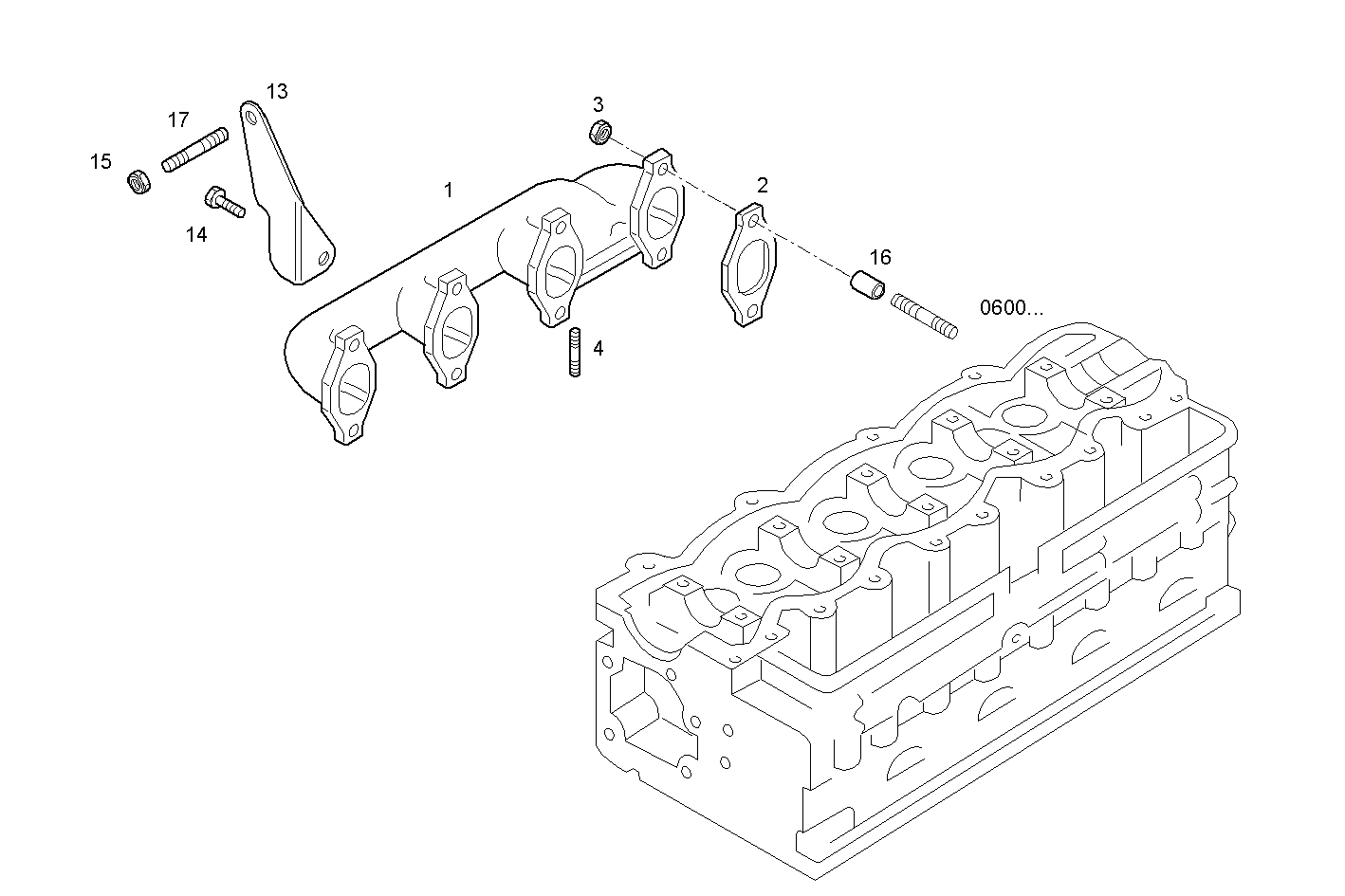 Iveco/FPT EXHAUST MANIFOLD