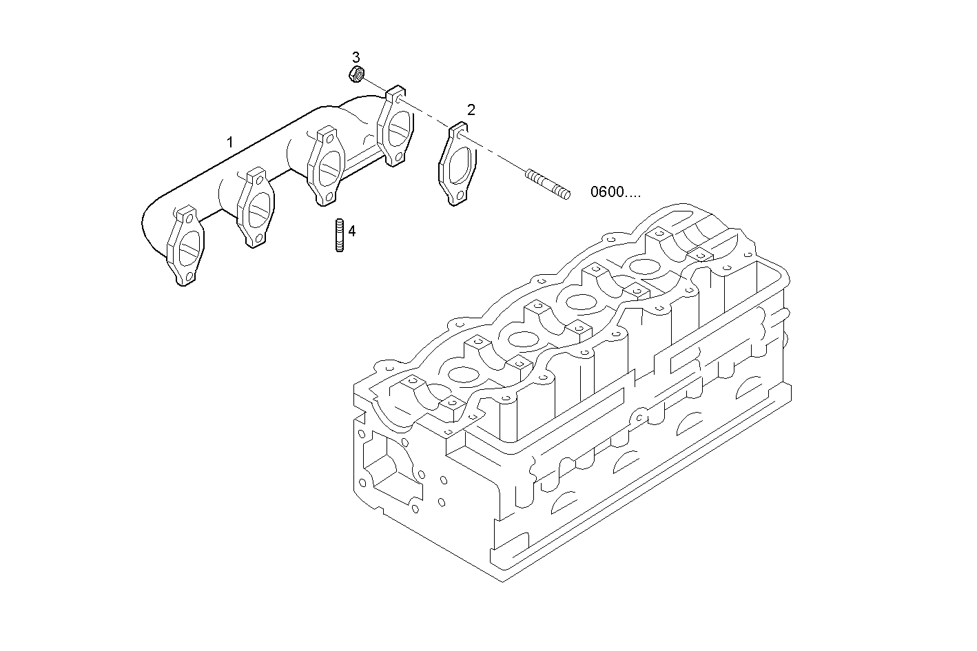 Iveco/FPT EXHAUST MANIFOLD