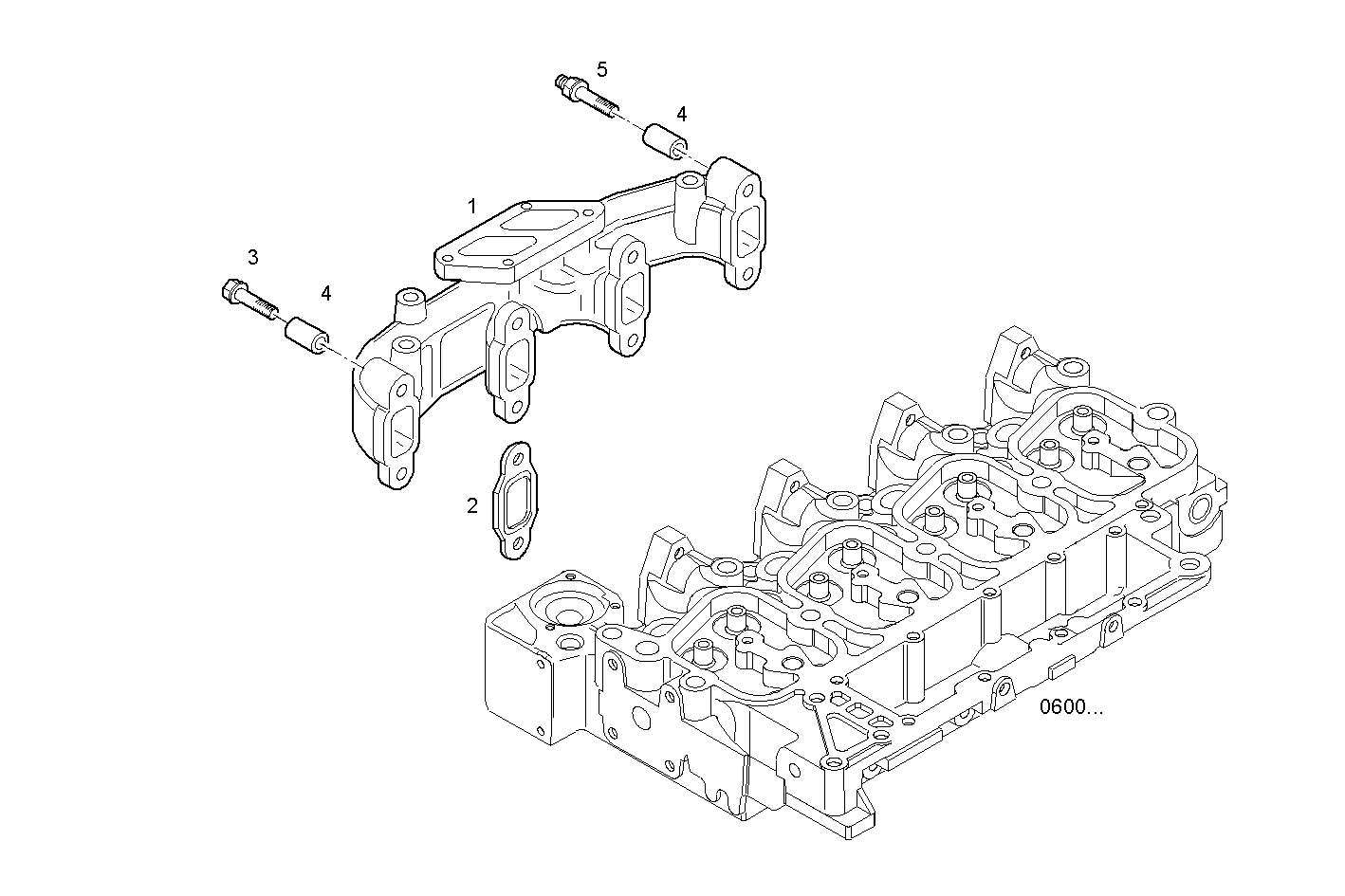 Iveco/FPT EXHAUST MANIFOLD