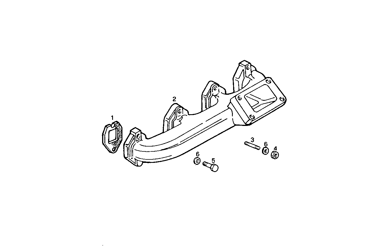 Iveco/FPT EXHAUST MANIFOLD