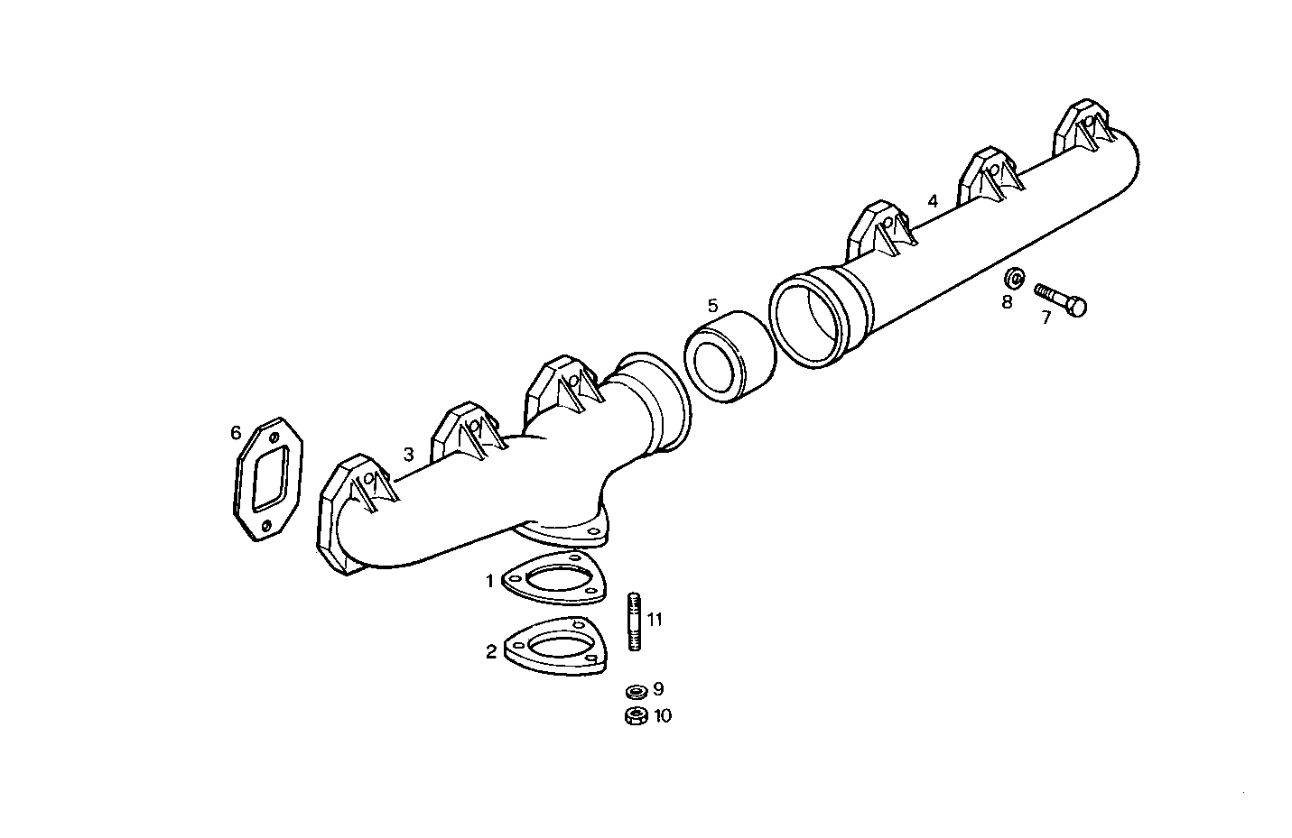 Iveco/FPT EXHAUST MANIFOLD