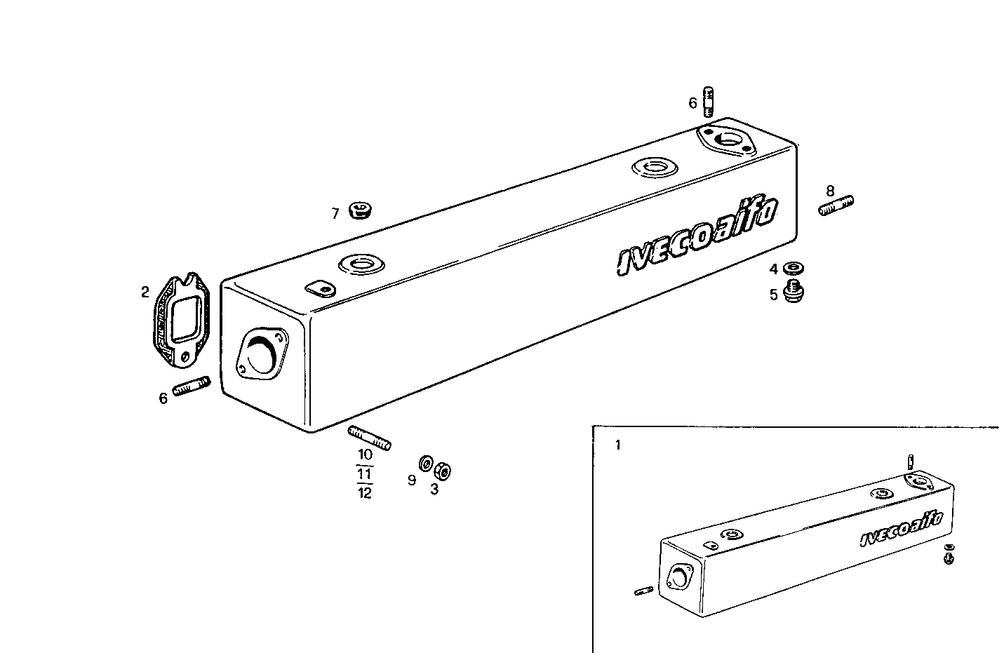 Iveco/FPT EXHAUST MANIFOLD