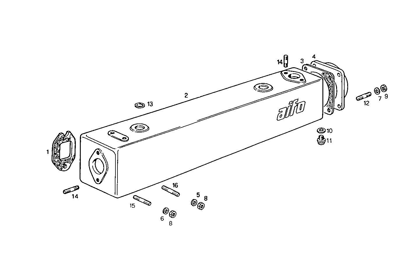 Iveco/FPT EXHAUST MANIFOLD