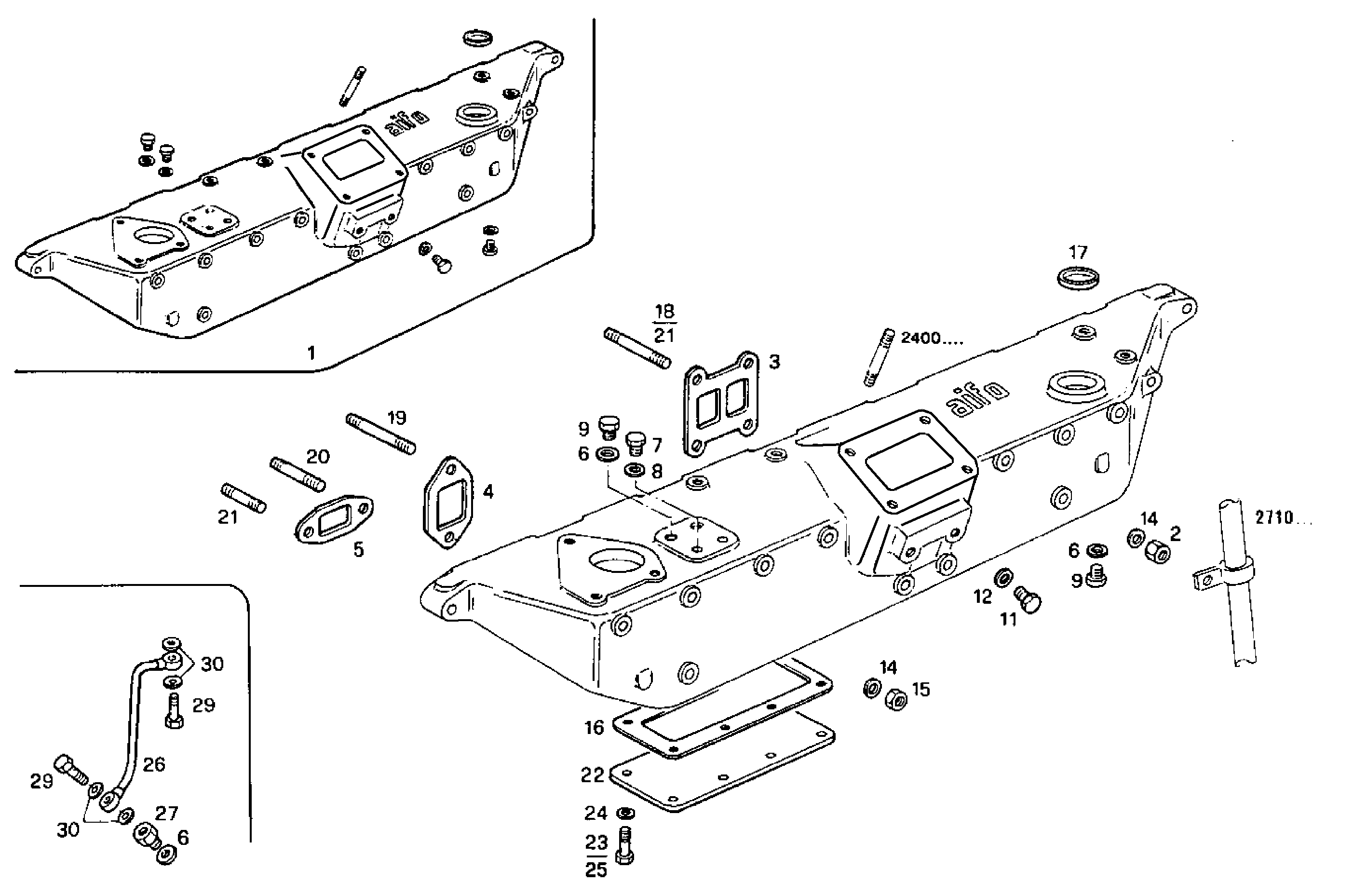 Iveco/FPT EXHAUST MANIFOLD