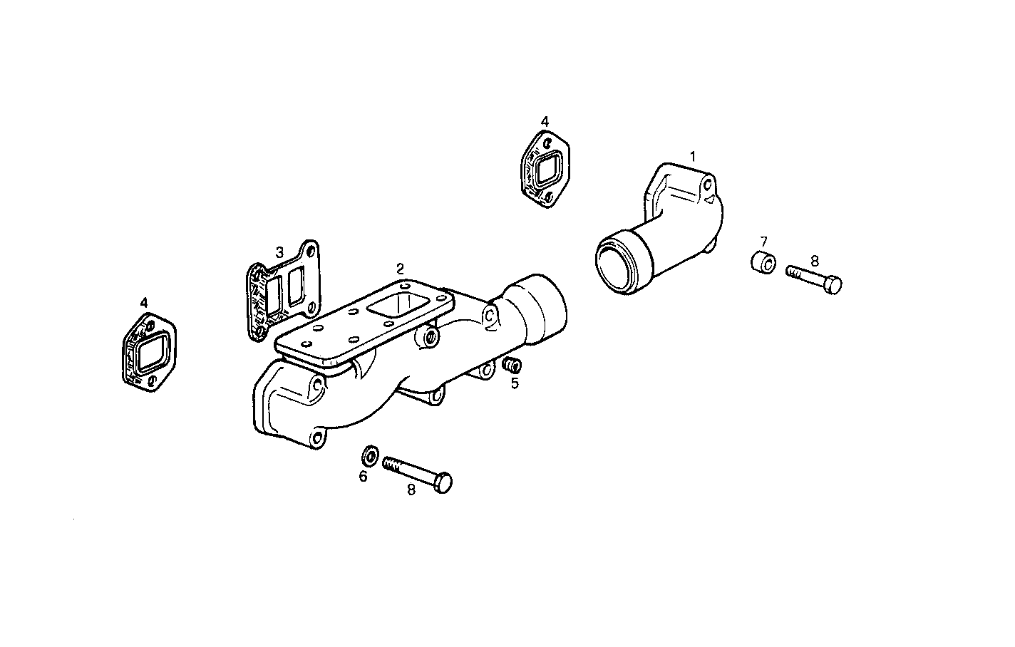 Iveco/FPT EXHAUST MANIFOLD