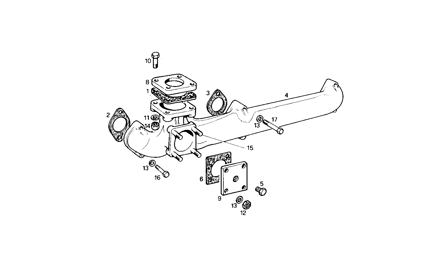 Iveco/FPT EXHAUST MANIFOLD