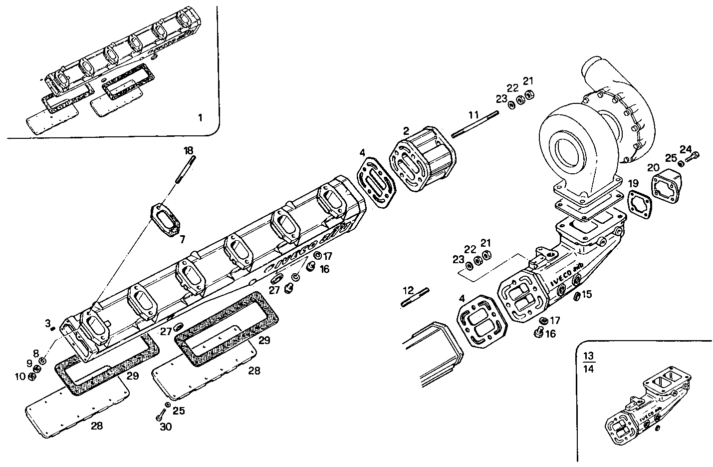 Iveco/FPT EXHAUST MANIFOLD