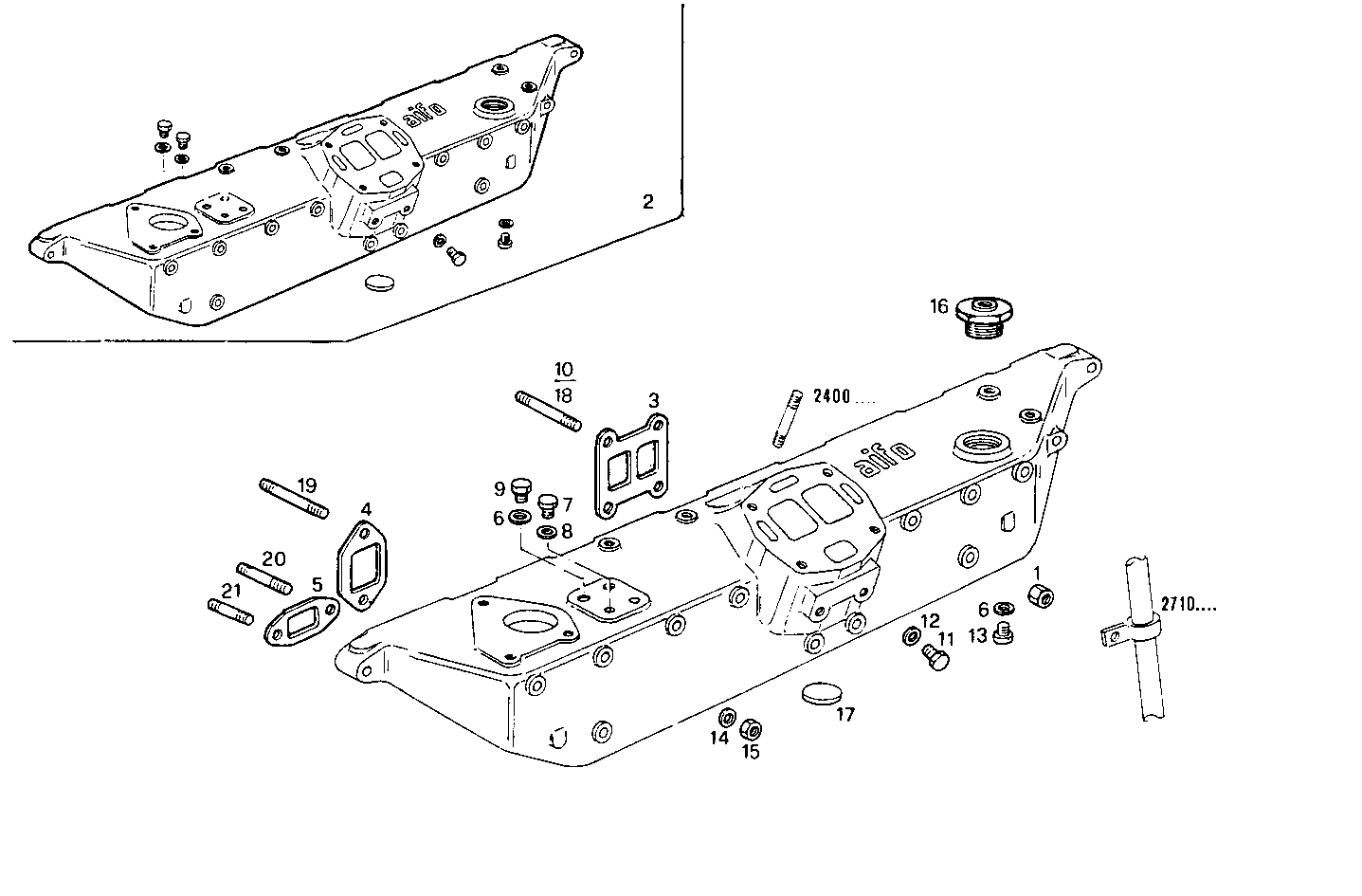 Iveco/FPT EXHAUST MANIFOLD