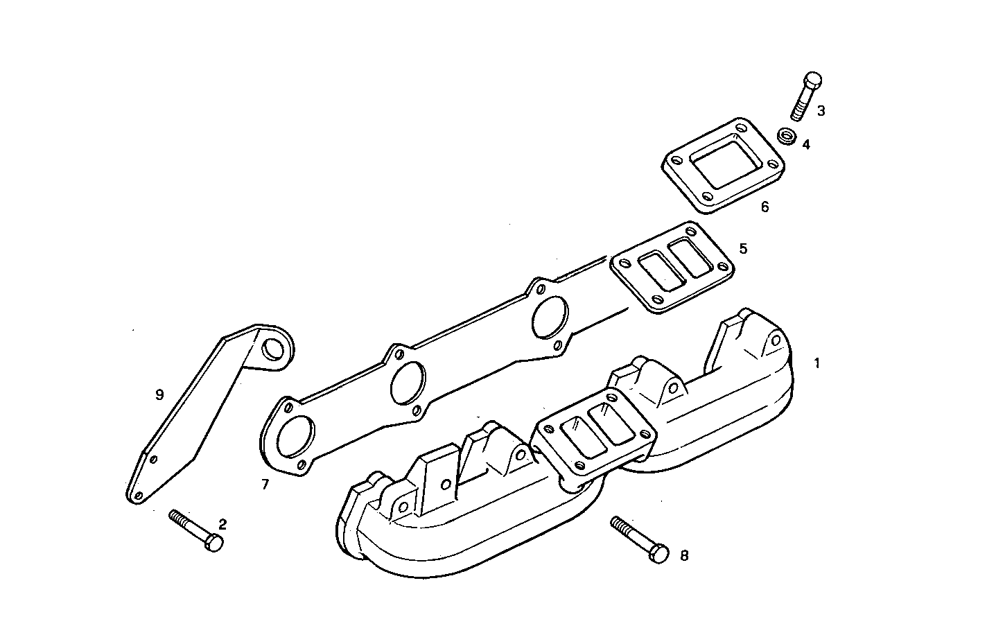 Iveco/FPT EXHAUST MANIFOLD