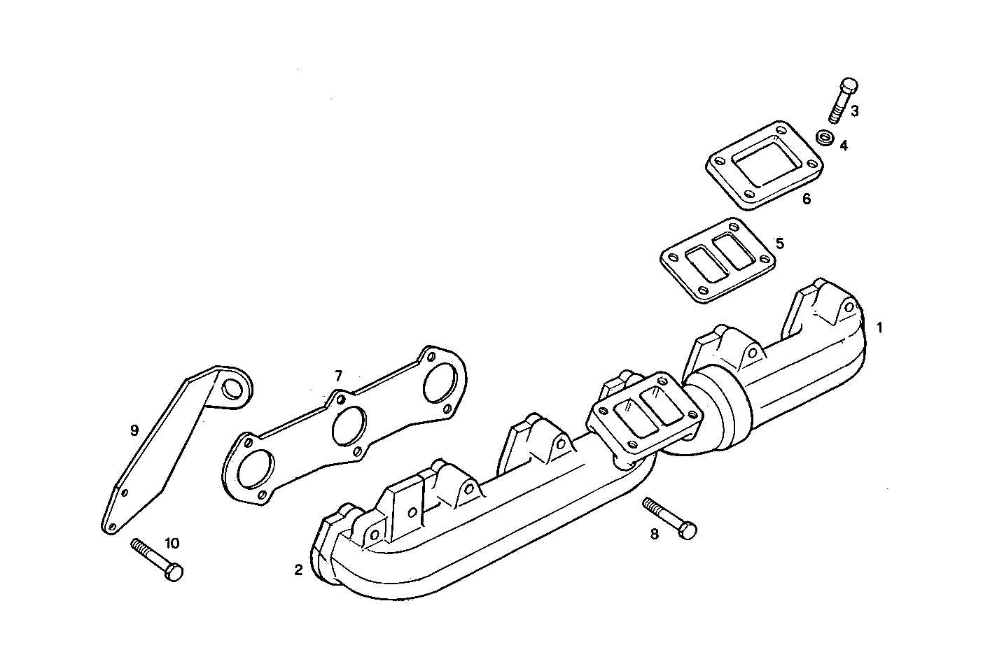 Iveco/FPT EXHAUST MANIFOLD