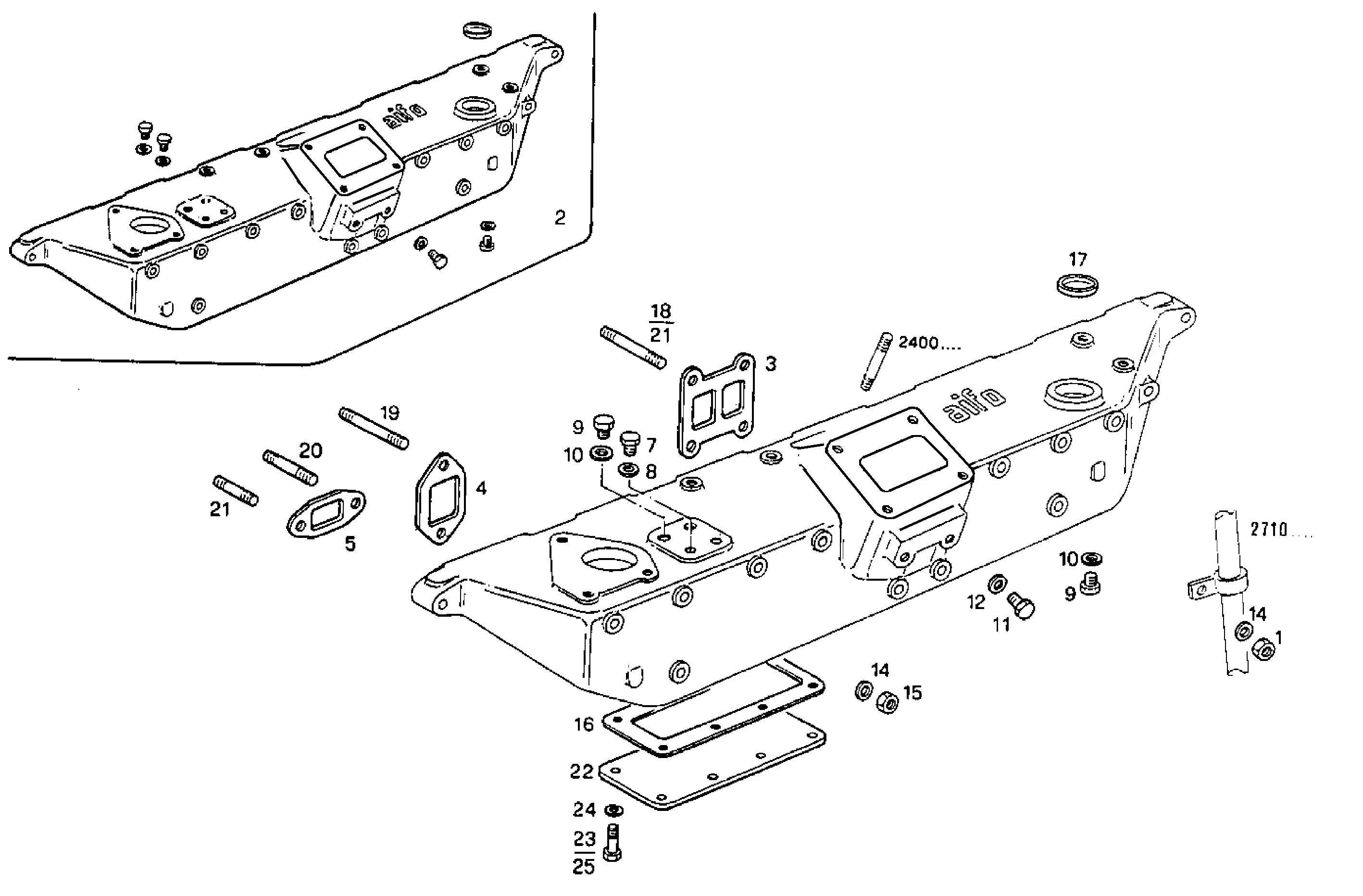 Iveco/FPT EXHAUST MANIFOLD