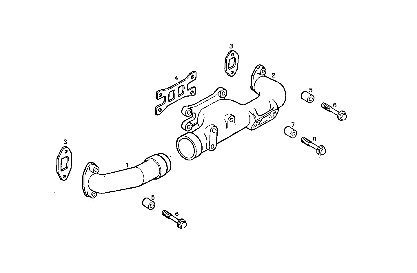 Iveco/FPT EXHAUST MANIFOLD