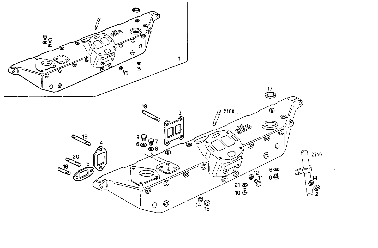 Iveco/FPT EXHAUST MANIFOLD