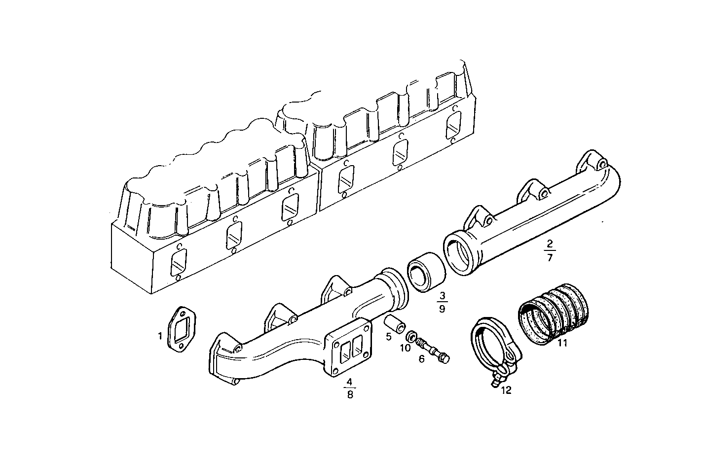 Iveco/FPT EXHAUST MANIFOLD