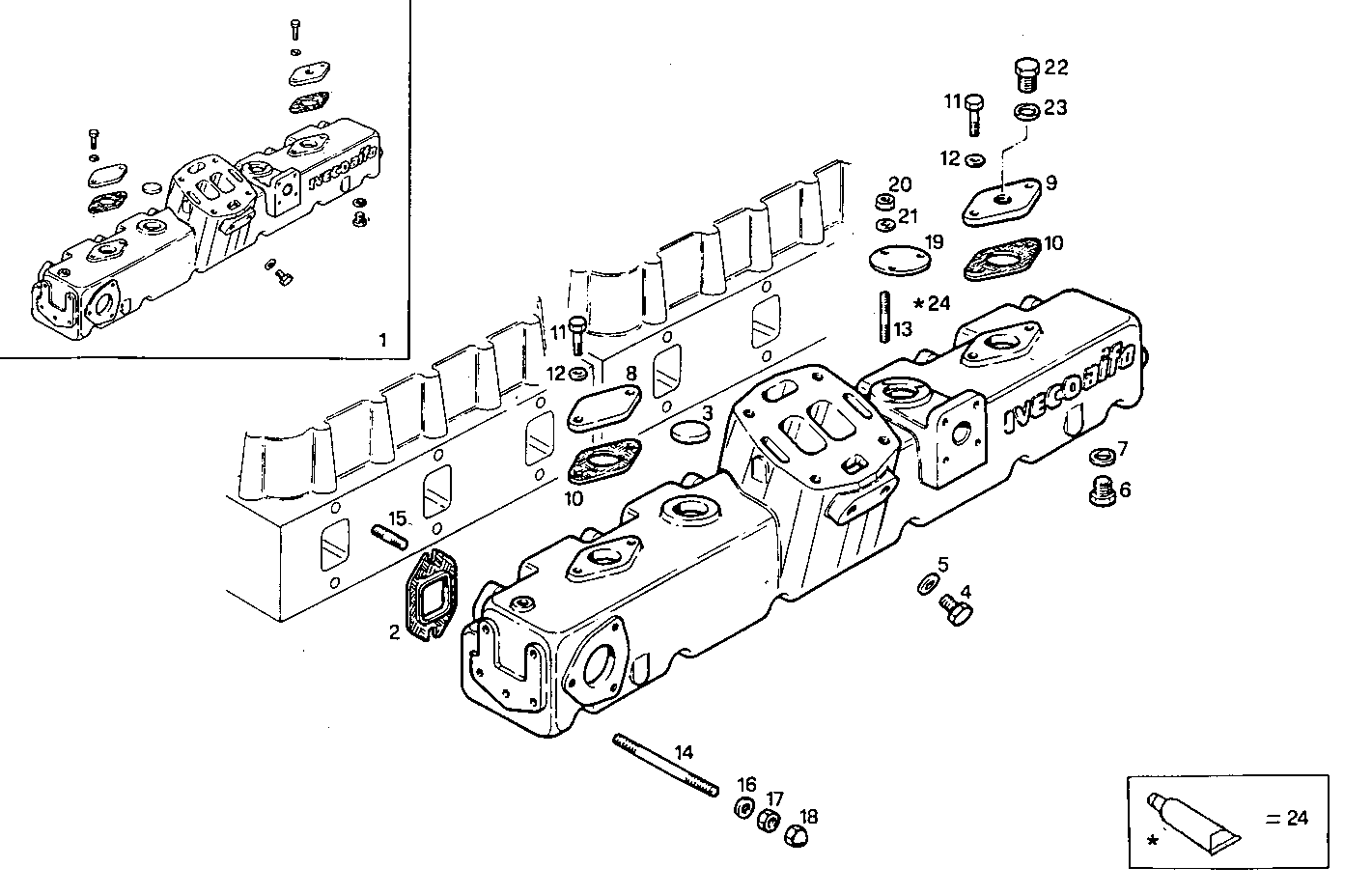 Iveco/FPT EXHAUST MANIFOLD