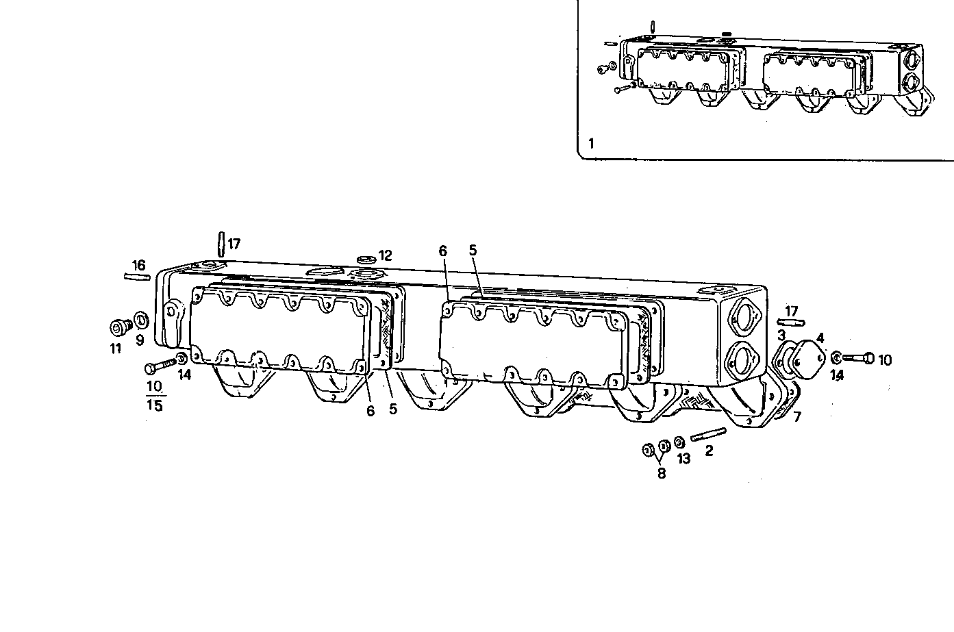 Iveco/FPT EXHAUST MANIFOLD