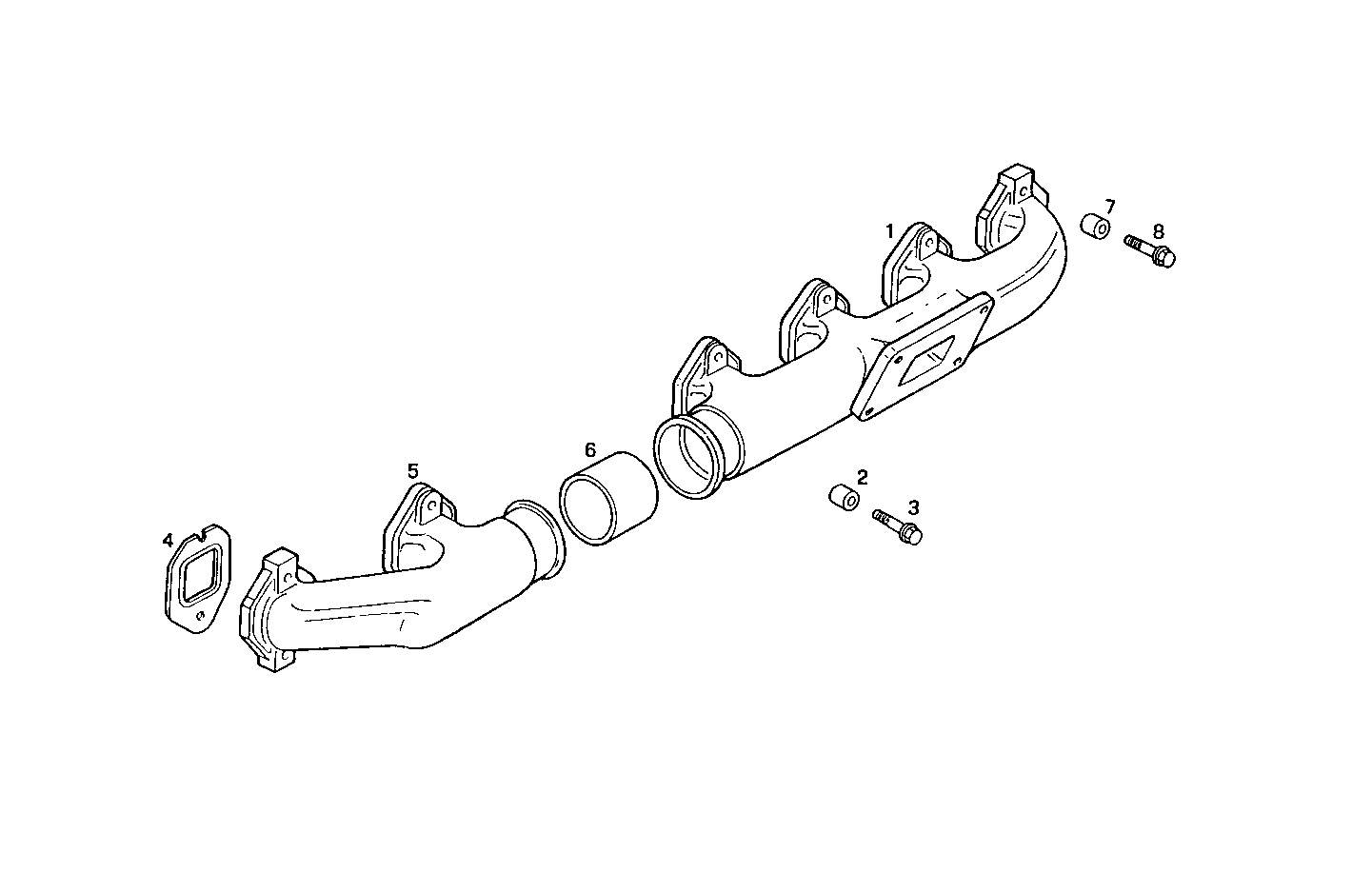 Iveco/FPT EXHAUST MANIFOLD