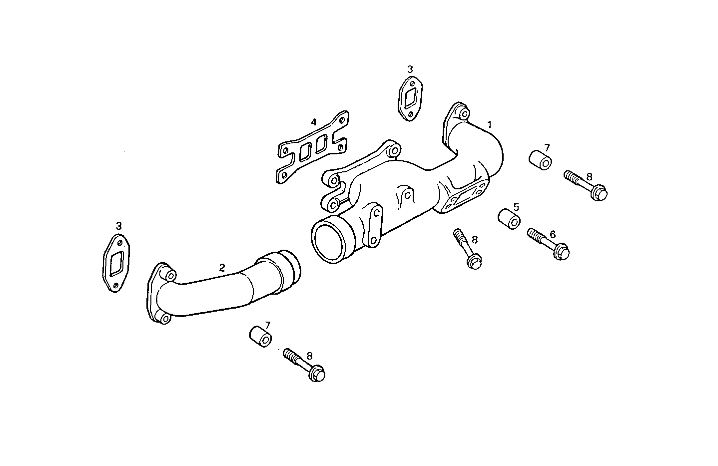 Iveco/FPT EXHAUST MANIFOLD