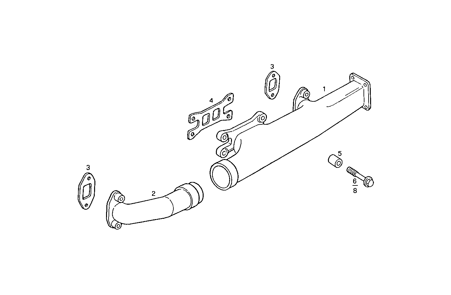 Iveco/FPT EXHAUST MANIFOLD