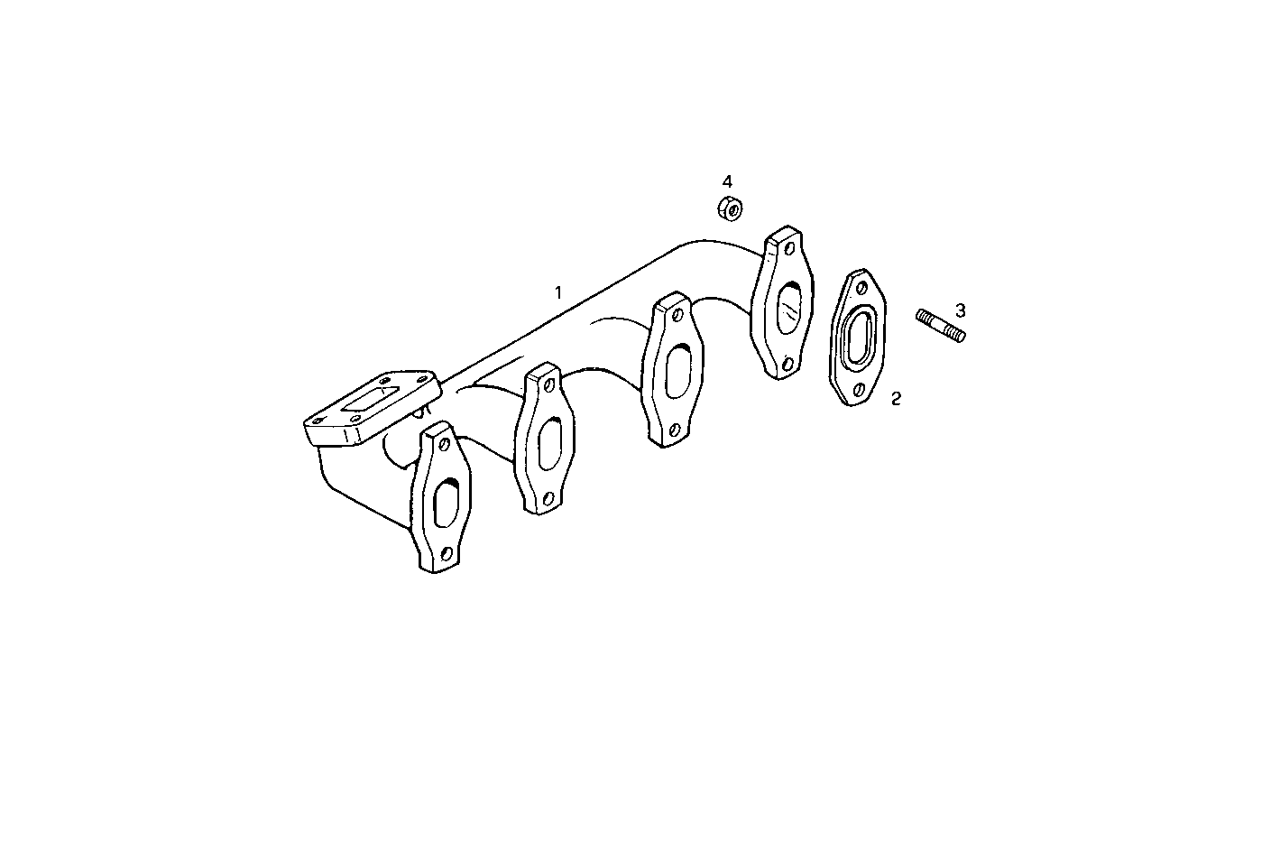 Iveco/FPT EXHAUST MANIFOLD